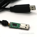 FTDI-RS232 Chipset USB a 5Pin Mini-Din Seriale Cavo